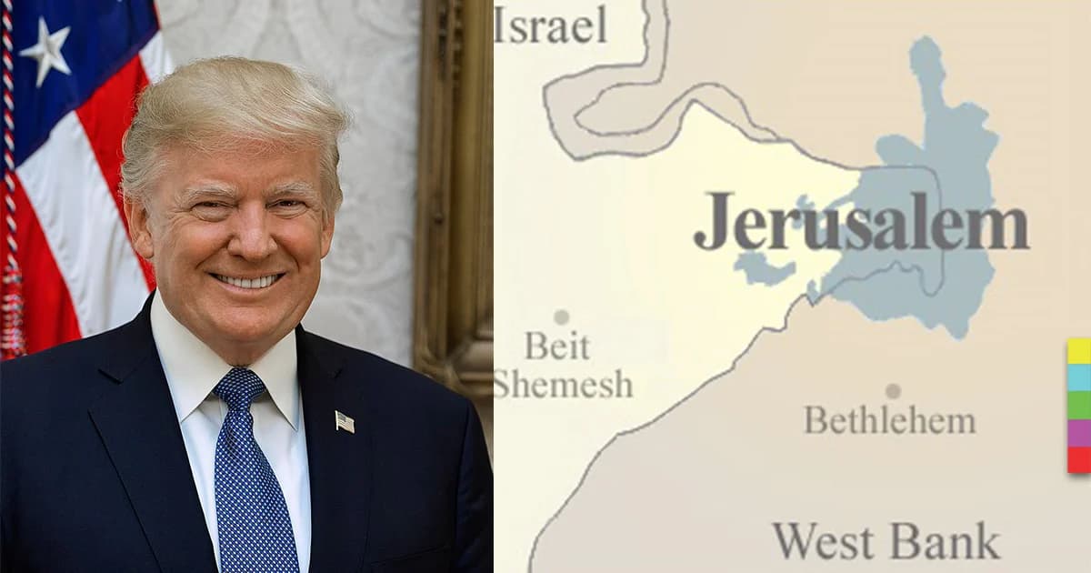 ผู้นำสหรัฐรับรอง ‘เยรูซาเลม’ เป็นเมืองหลวงอิสราเอล