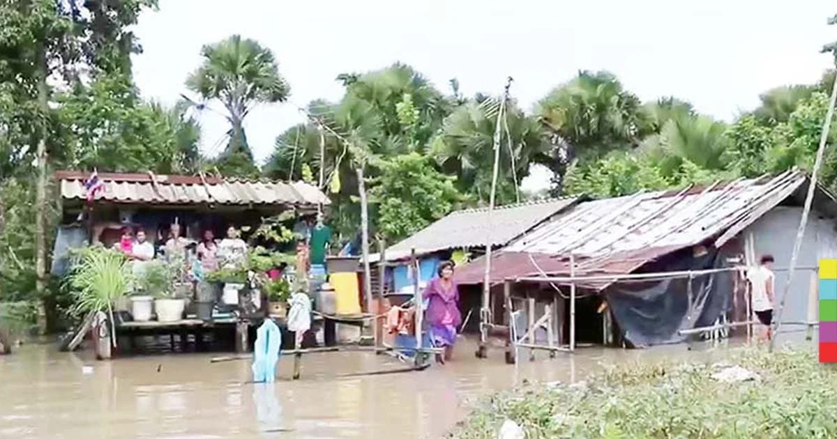 อ.หัวไทร สะอึก ! น้ำท่วมระลอก 1 ยังไม่ผ่าน ระลอก 2 หลากมาอีกแล้ว