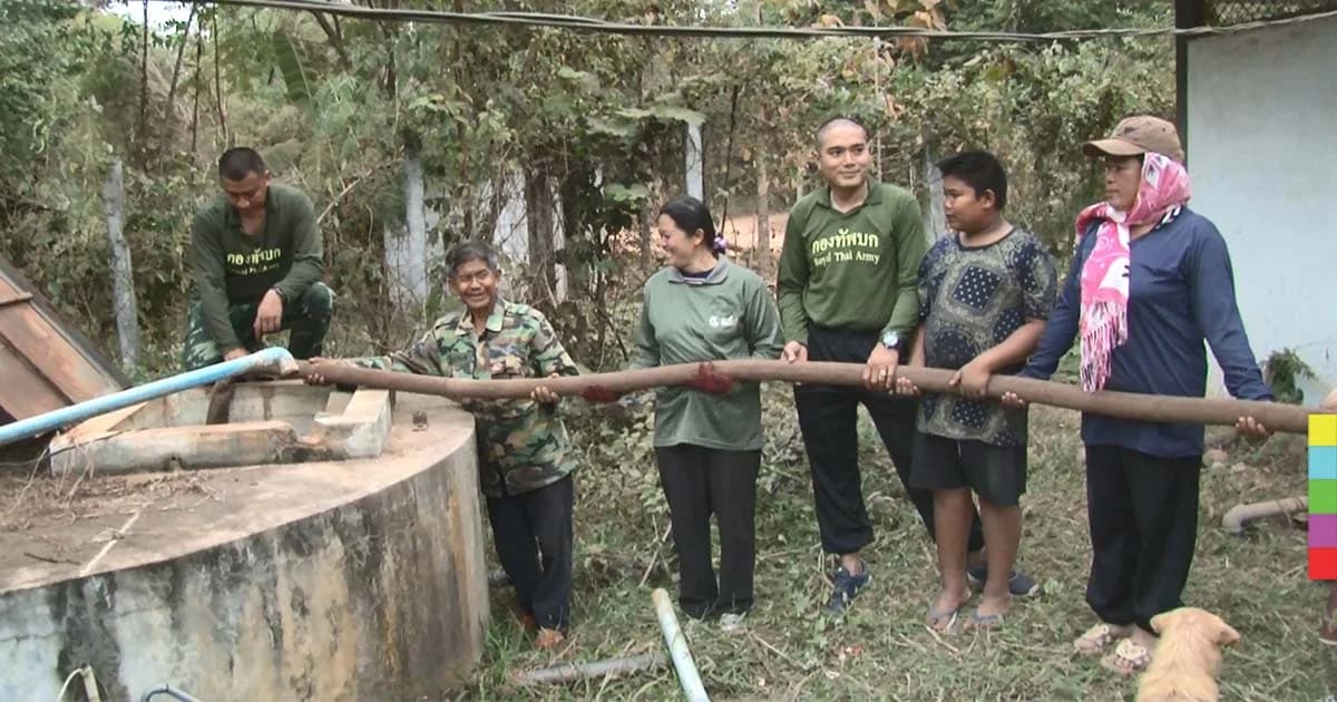 ทหารเร่งช่วย ชาวบ้าน จ.หนองบัวลำภู ขาดแคลนน้ำอุปโภค-บริโภค
