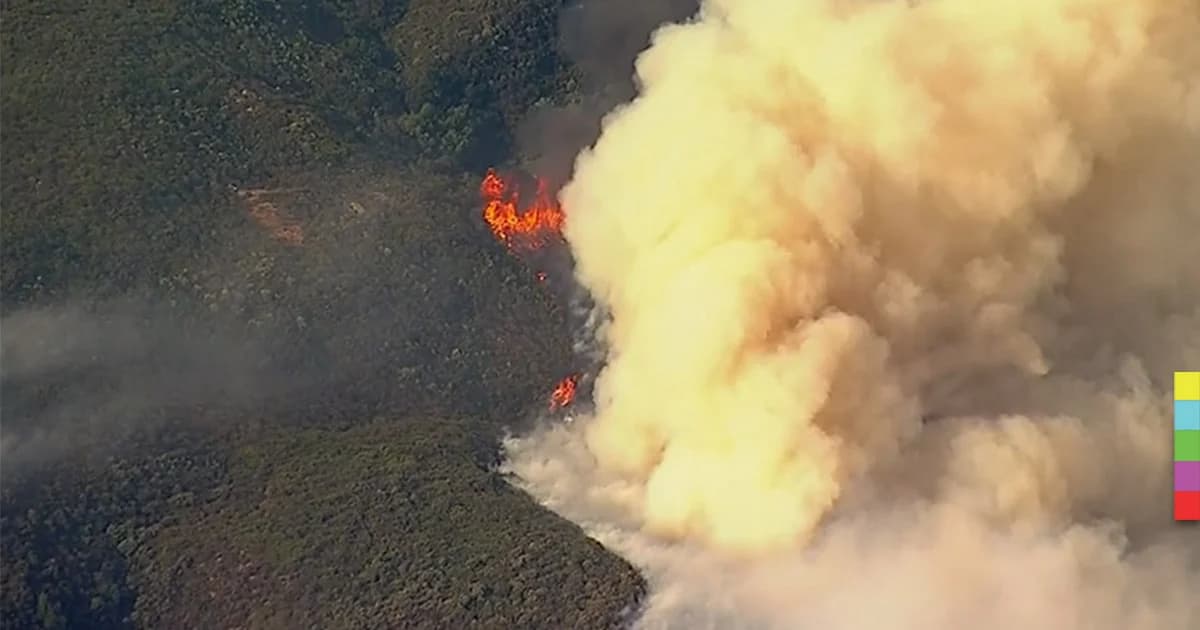 ‘ไฟป่าแคลิฟอร์เนีย’ ปะทุซ้ำ รุนแรงกว่าเดิม