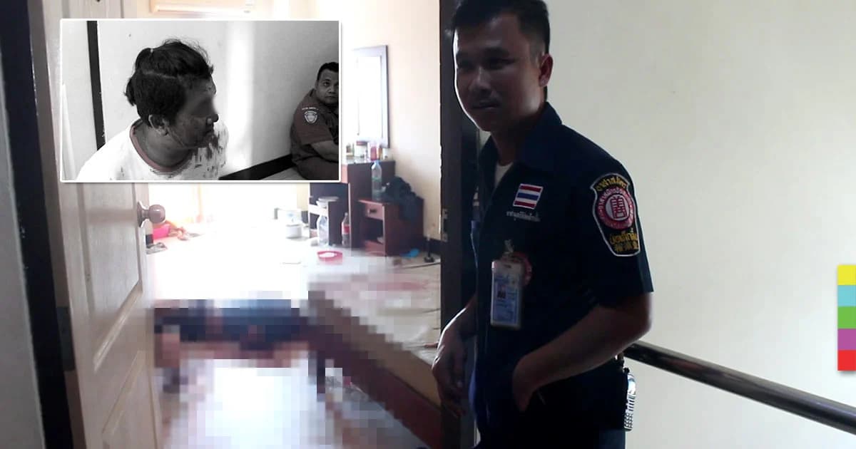 ‘หนุ่มพม่าเสพยา’ โมโหจัด ! คว้ากรรไกรแทงเพื่อนยับดับคาห้อง