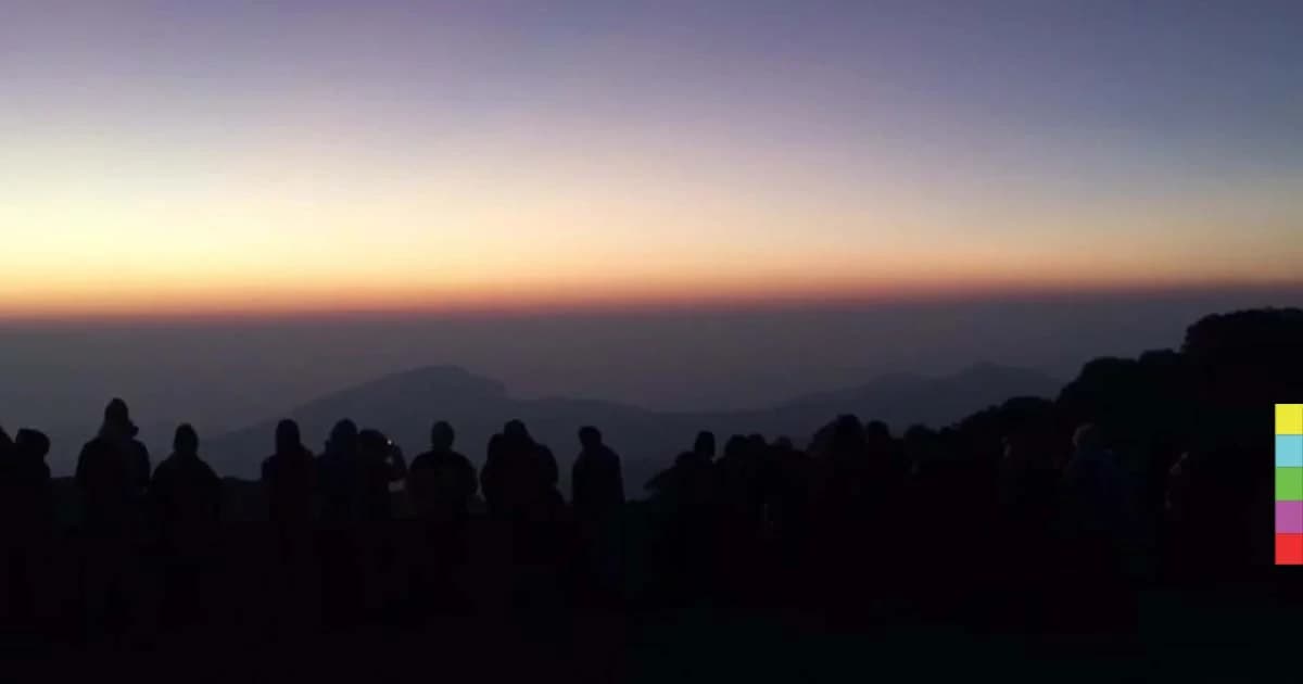 ดอยอินทนนท์ -2 องศาเซลเซียส เหมยขาบขาวโพลนเหมือนหิมะตก