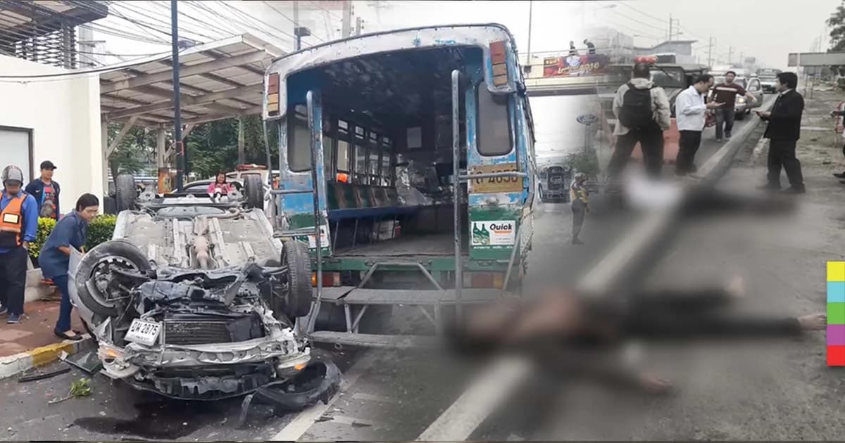 7 วันอันตราย ! วันแรกตายแล้ว 41 ศพ เจ็บอีก 500 สาเหตุอันดับหนึ่งเมาสุรา