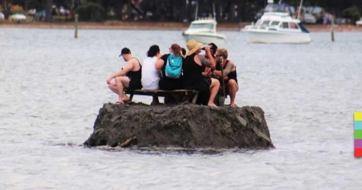 ชาวนิวซีแลนด์หัวใส! สร้างเกาะเอง เลี่ยง กม. ห้ามดื่มเหล้าในที่สาธารณะ