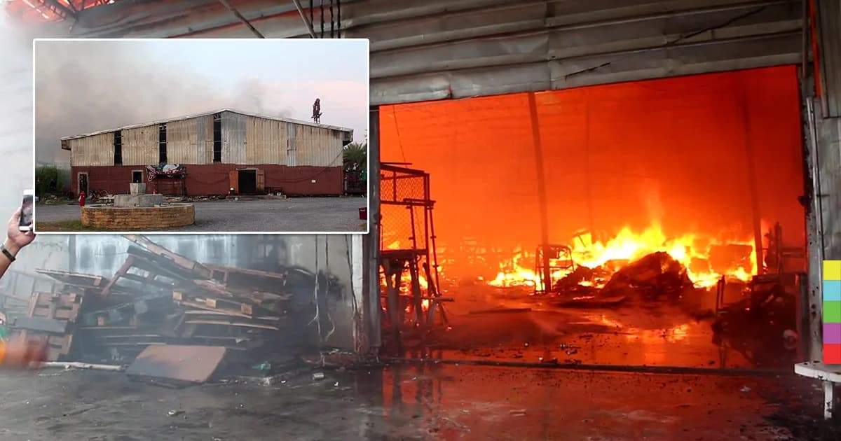 ไฟไหม้ ‘ร้านอาหารเวียงจันทร์’ ลามติดร้านเฟอร์นิเจอร์วอด