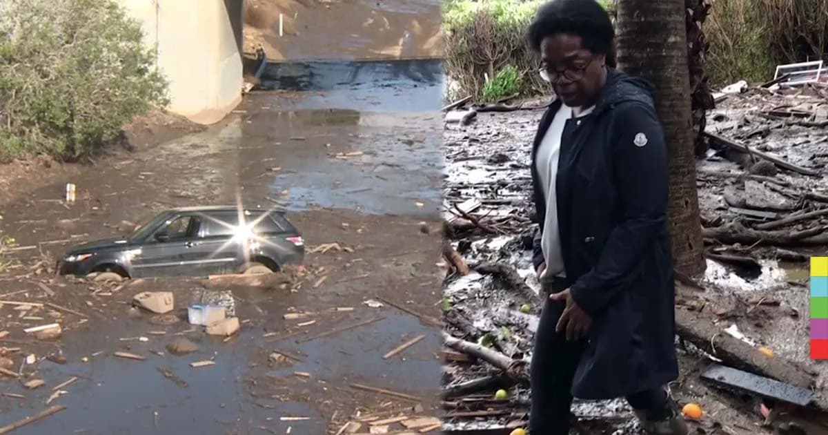 โคลนถล่มรัฐแคลิฟอร์เนีย บ้าน ‘โอปราห์ วินฟรีย์’ ก็โดน ! เริ่มตัดน้ำแข็งอ่าวบอสตัน