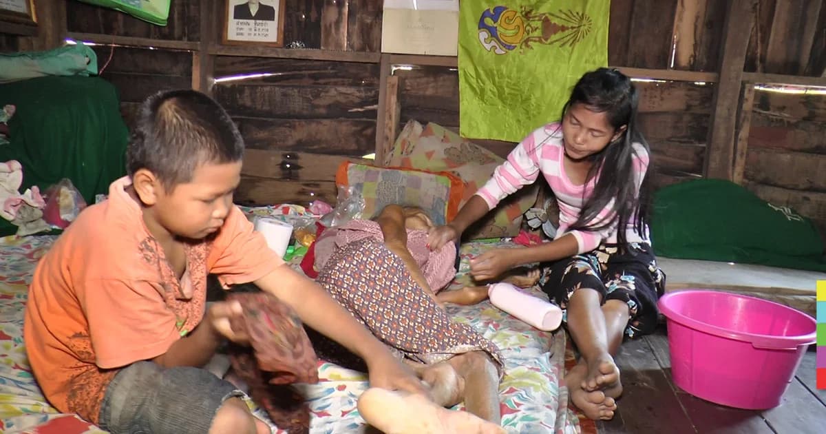 วอนช่วย ด.ช. 10 ขวบ ยอดกตัญญู หาเลี้ยงย่า-ป้าพิการ ขาดเรียน 3 เดือนแล้ว