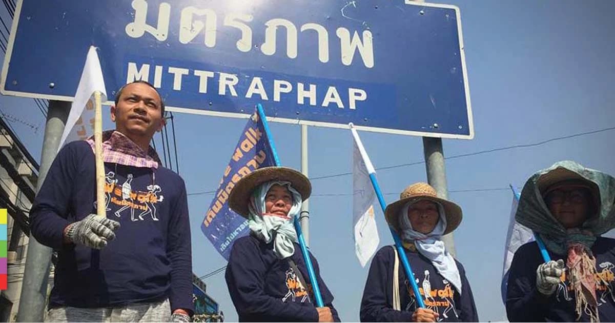 ทหารแจ้งความ ‘แกนนำเดินมิตรภาพ’ ขัดคำสั่ง คสช. ชุมนุมตั้งแต่ 5 คนขึ้นไป