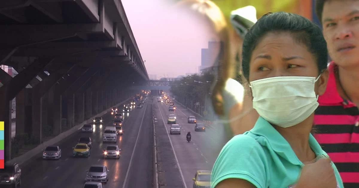 กรมควบคุมมลพิษ ระบุ ค่าฝุ่นละอองกทม. ไม่เกินมาตรฐานแล้ว เหลือแค่ฝั่งธนฯ