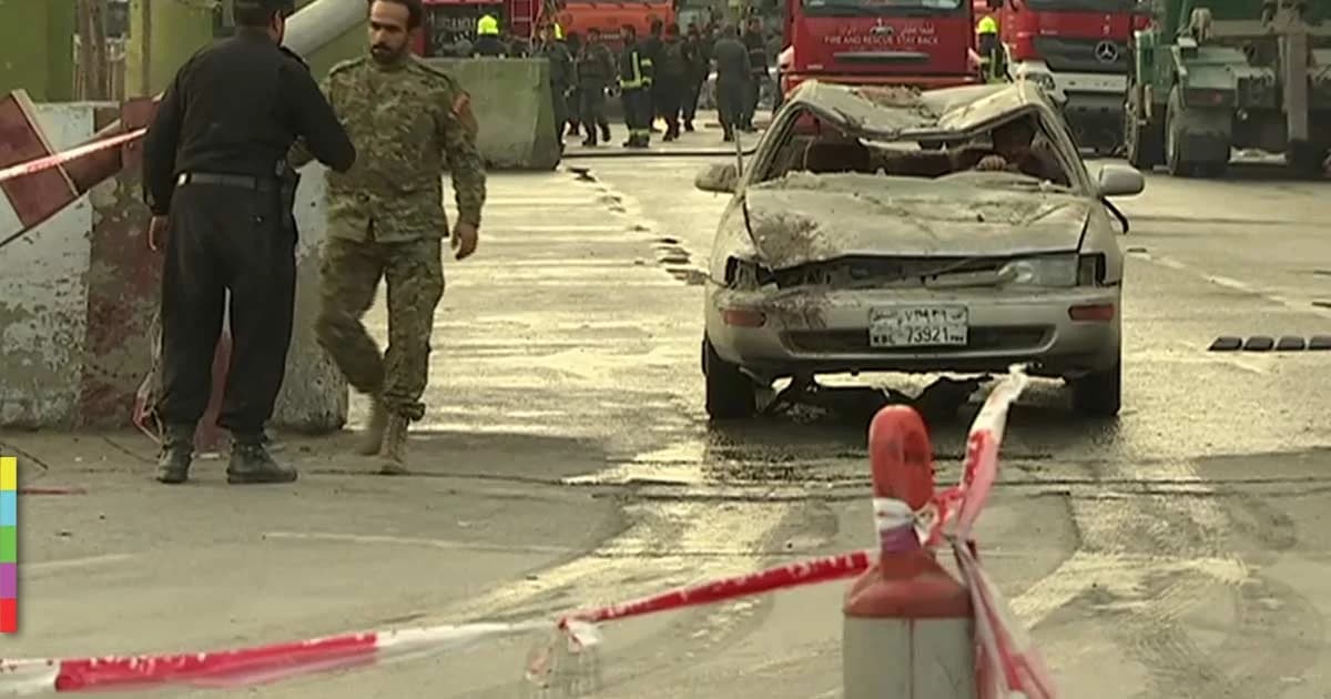 คาร์บอมบ์ ‘กรุงคาบูล’ อัฟกานิสถาน มีผู้เสียชีวิตร่วม 100 คน