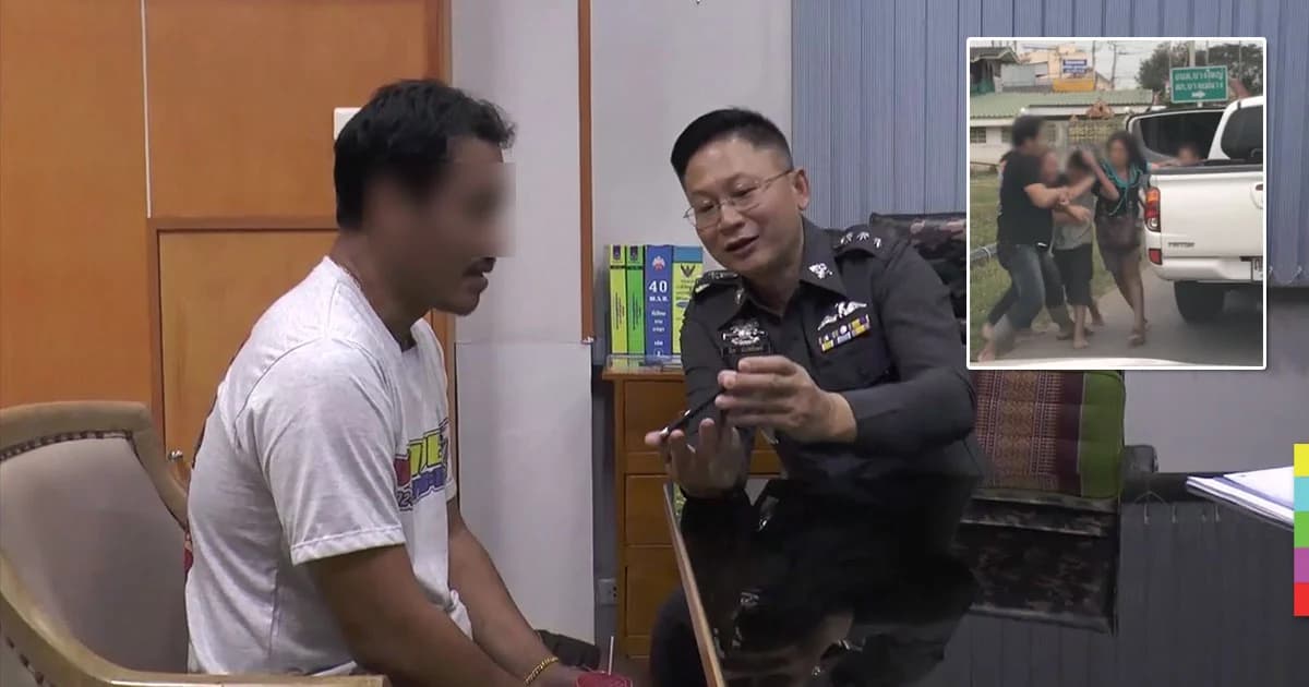 หนุ่มยอมรับผิด ตีลูก-เมีย เหตุทะเลาะ เกิดอารมณ์ชั่ววูบ