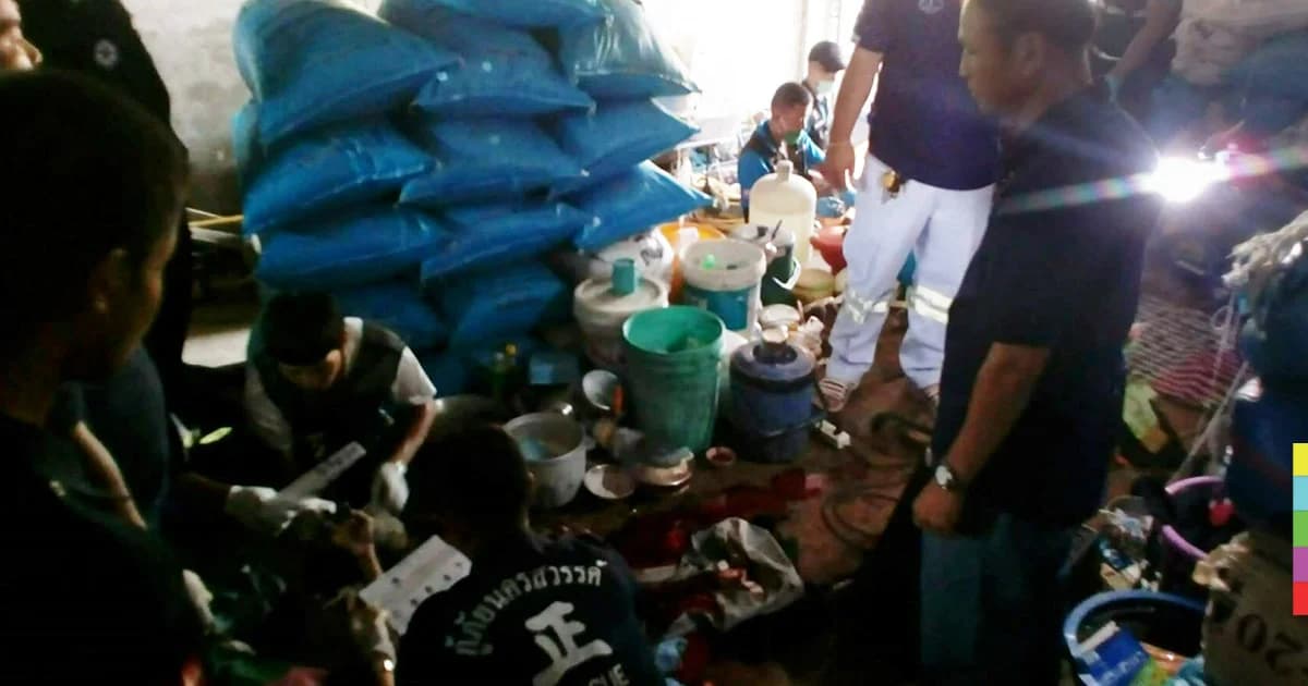 เขมรโหด ! ฆ่าปาดคอหนุ่มใหญ่ดับคาโกดังข้าว หลังเมาทะเลาะกัน