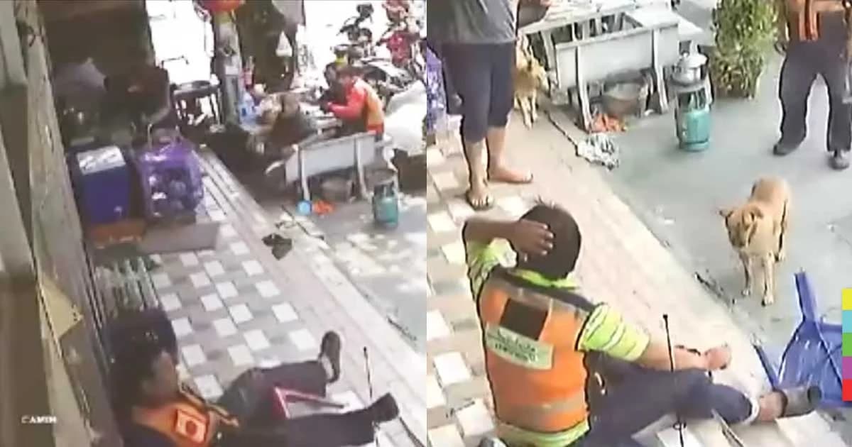 เปิดคลิป เก้าอี้นั่งกี่ทีก็หงายท้องไม่เป็นท่า