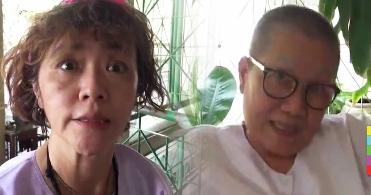 พระตกใจ ! แม่ชีตบกันในวัด เหตุเปิดเพลงธรรมะดัง