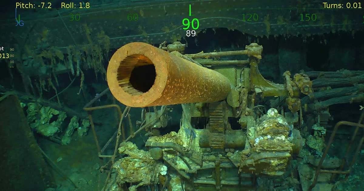 พบซากเรือบรรทุกเครื่องบินสหรัฐฯ สมัยสงครามโลกครั้งที่ 2