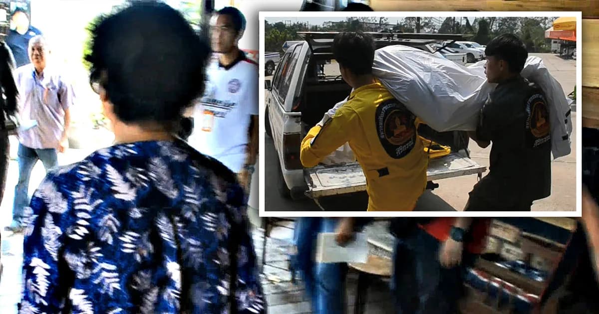 หญิงป่วยทางจิต ปาดคอ แทงลูกตา สามีวัย 82 ดับ