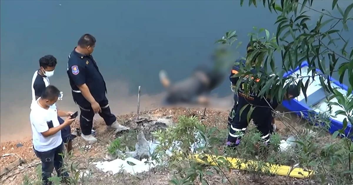 พบศพลอยอืดกลางบ่อน้ำ คาดเสียชีวิตมาไม่ต่ำกว่า 8 วัน