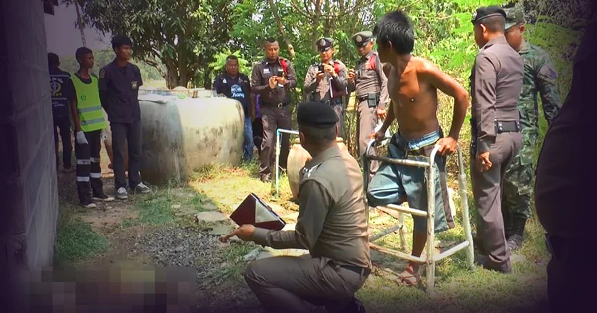 พี่พิการ ทนไม่ไหว โดนน้องขี้เมาต่อยทุกวัน คว้ามีดแทงดับ