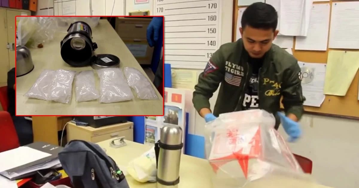 สภ.สุวรรณภูมิ ยึดไอซ์ซุกกล่องพัสดุเตรียมส่งนอก