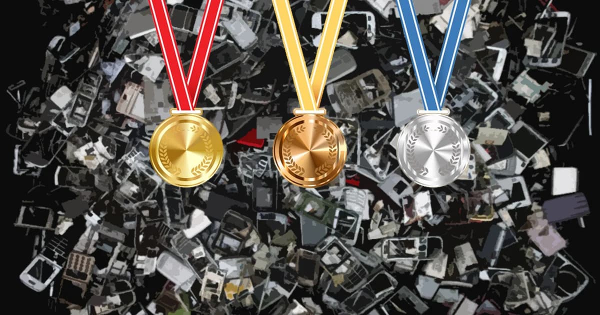 ญี่ปุ่นเล็งทำเหรียญรางวัลโอลิมปิกจากขยะมือถือ