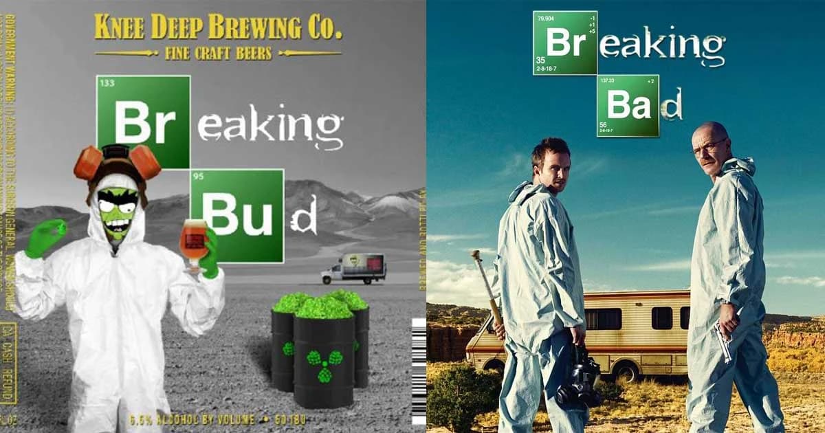 บริษัทเบียร์ละเมิดลิขสิทธิ์ซีรีส์ดัง “Breaking Bad”