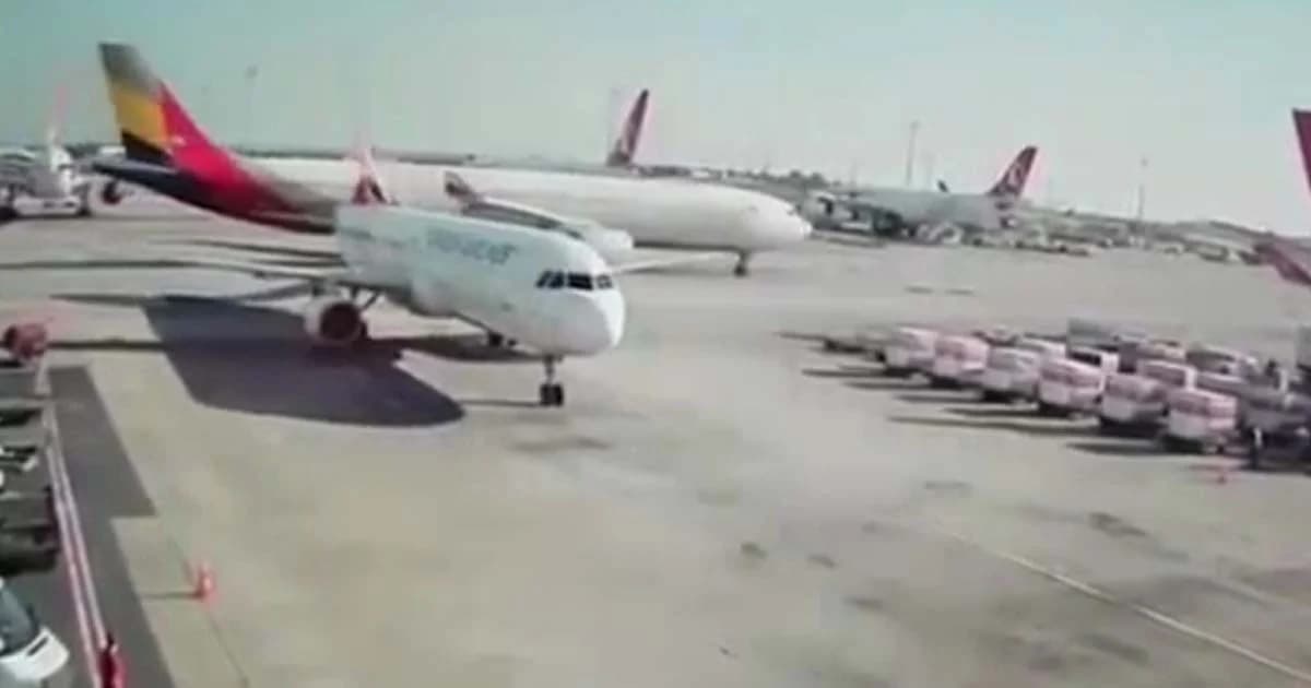 ตุรกี สอบสายบินเกาหลีใต้ เฉี่ยวเครื่องบินเจ้าถิ่นหางขาด