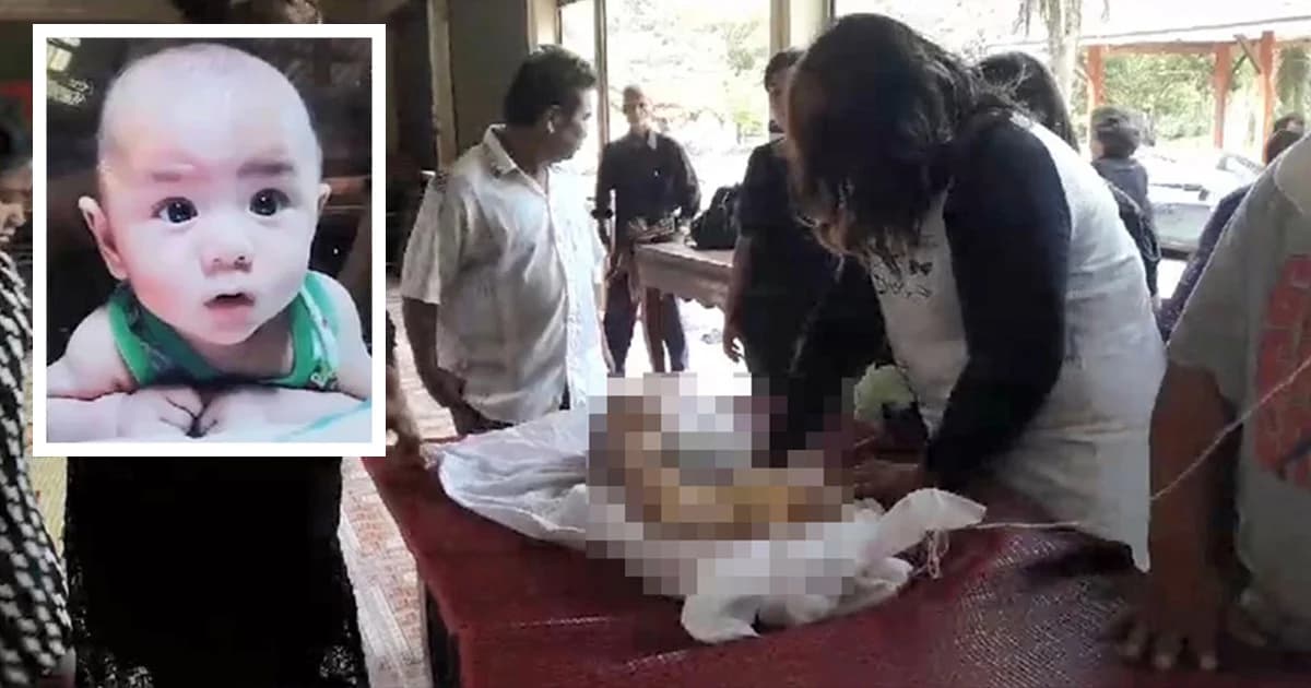 คืบหน้า หนุ่มทะเลาะกับเมีย จับลูกวัย 5 เดือนฟาดผนังบ้าน ล่าสุด เด็กเสียชีวิตแล้ว