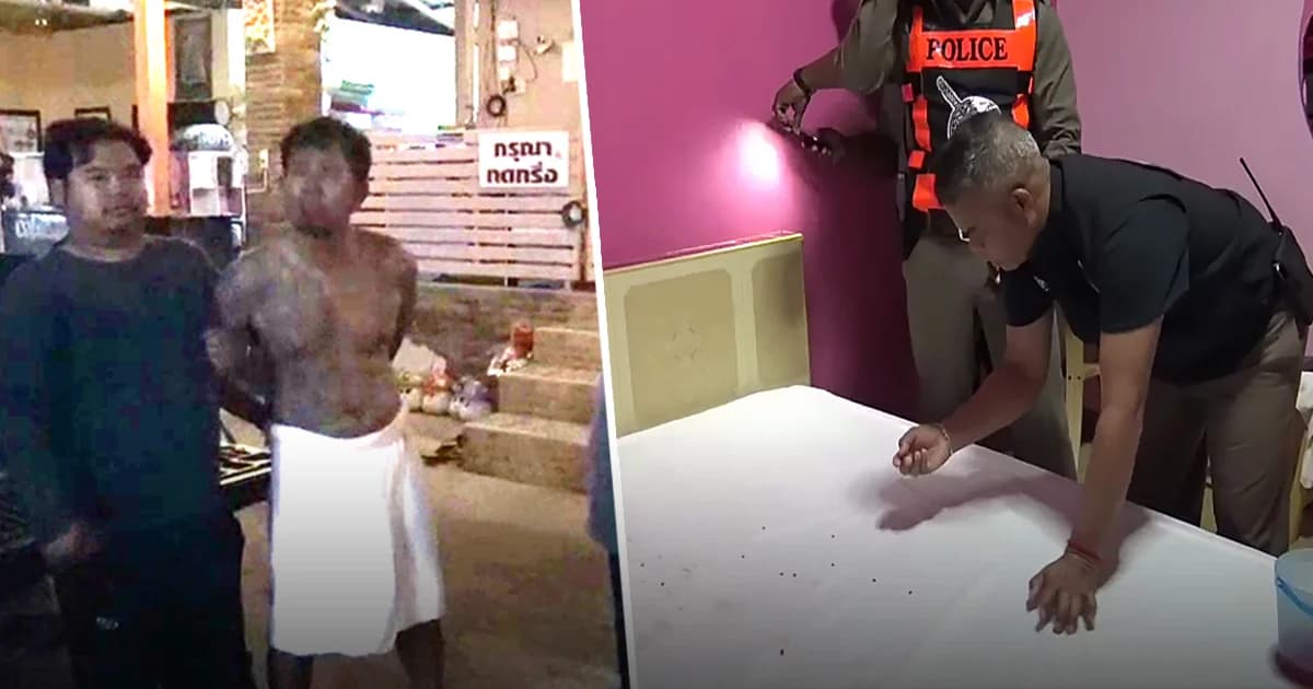 หนุ่มคลั่งยา ! อาละวาดทำลายของในห้องพัก พบยาบ้าเกลื่อน