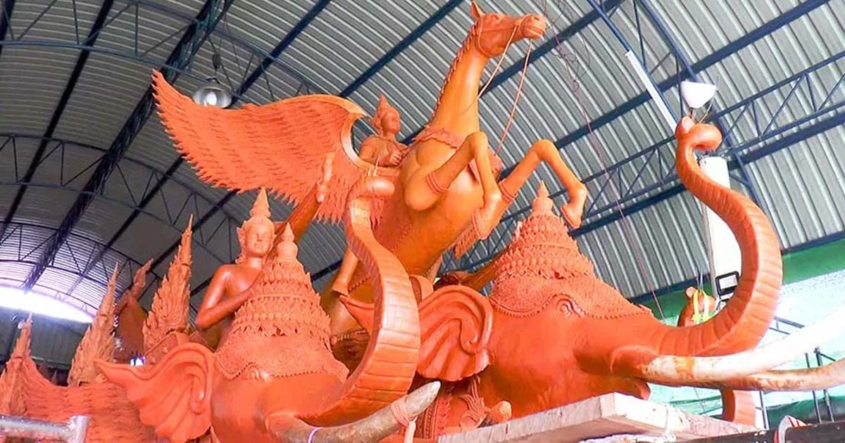 วัดนอก โคราชป้องแชมป์เทียนพรรษา ทุ่มงบกว่าล้าน หวังแชมป์ปีที่ 4