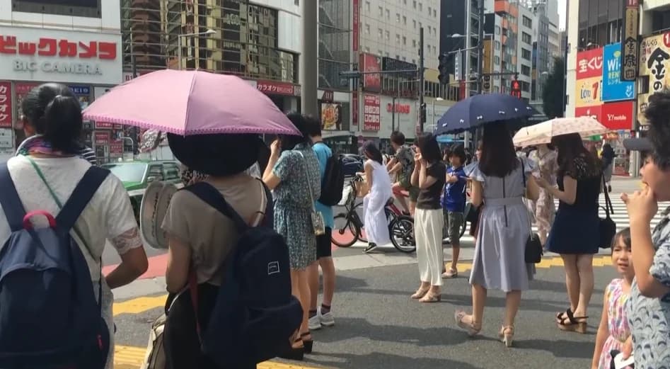 รายงานจากเกียวโต ญี่ปุ่นร้อน จนรางรถไฟเบี้ยว