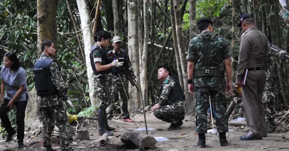 ลุยสแกนป่าไทรโยคเก็บหลักฐานมัด ‘แก๊งออฟโรด ล่าหมีขอ’