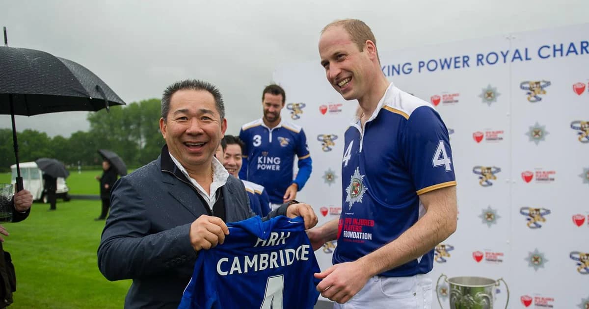 เจ้าชายวิลเลียมทรงแสดงความอาลัยสูญเสีย “วิชัย ศรีวัฒนประภา”