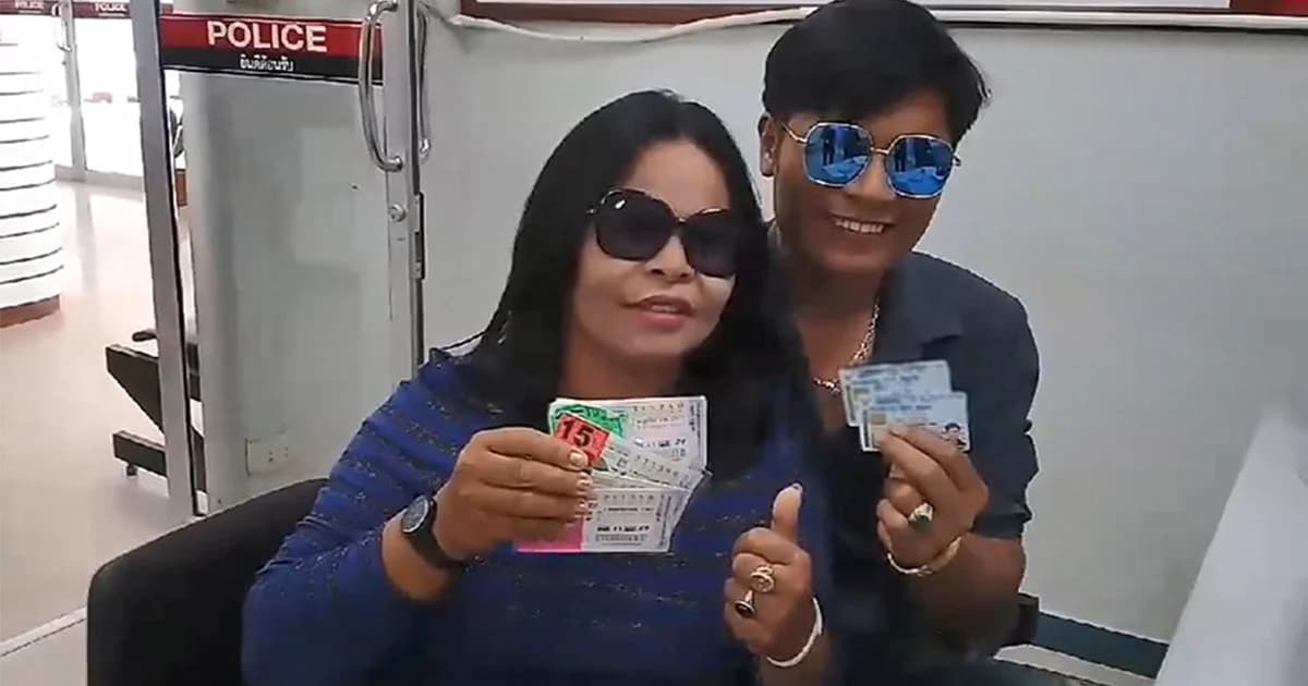2 สามีภรรยา ถูกลอตเตอรี่ 90 ล้าน ! เผย ถูกหวยติดต่อกัน 8 งวดเเล้ว
