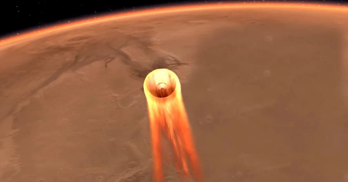 ‘ยานอินไซต์’ ลงจอดบนดาวอังคารสำเร็จ พร้อมส่งภาพแรกให้นาซา