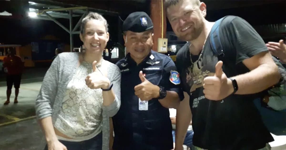 นทท.รัสเซียรอดหลงป่าเพราะแอปพลิเคชั่น หลังเที่ยวน้ำตกสระนางมโนราห์ในพังงา