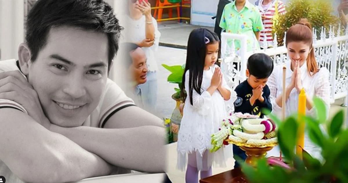 “โบว์-น้องมะลิ” และครอบครัวสหวงษ์ ทำบุญครบรอบ 3 ปี การจากไปของพระเอกหนุ่ม “ปอ ทฤษฎี”