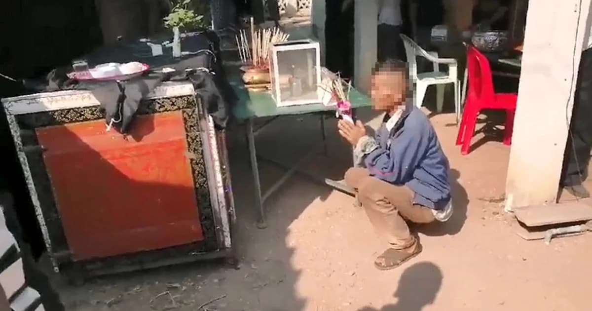 น้าชาย ฆ่าหลานเเท้ๆ หลังดื่มเหล้าเเล้วทะเลาะกัน ใช้มีดฟันท้องดับ