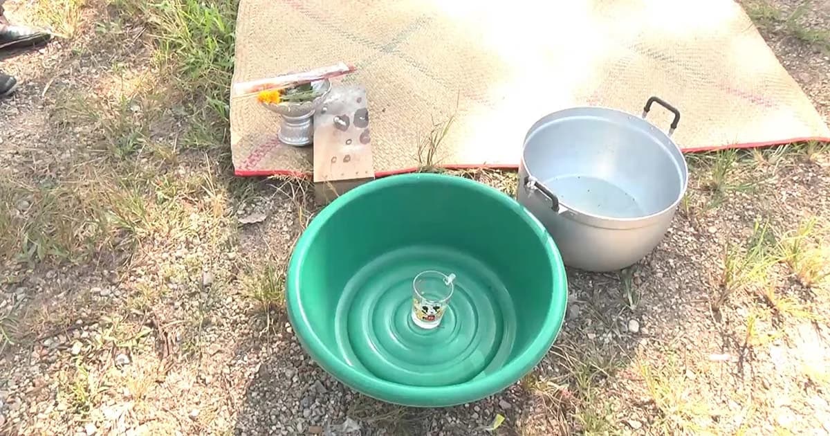 บุกตรวจฝนตกจากต้นไม้ เตือนชาวบ้านห้ามนำไปดื่ม