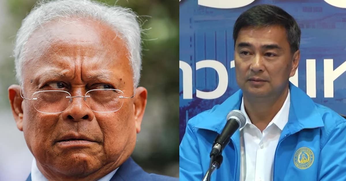 ‘สุเทพ’ ไม่อยากพูดทำให้ ‘อภิสิทธิ์’ เป็นนายกฯ ถามกลับยืนข้าง “ทักษิณ” แล้วหรือ