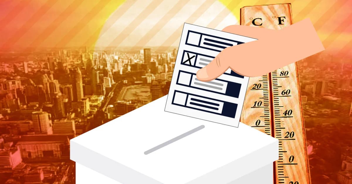 เตรียมร่างกายอย่างไรให้พร้อมก่อนไปเลือกตั้ง วันที่อากาศร้อนเฉียด 40 องศา