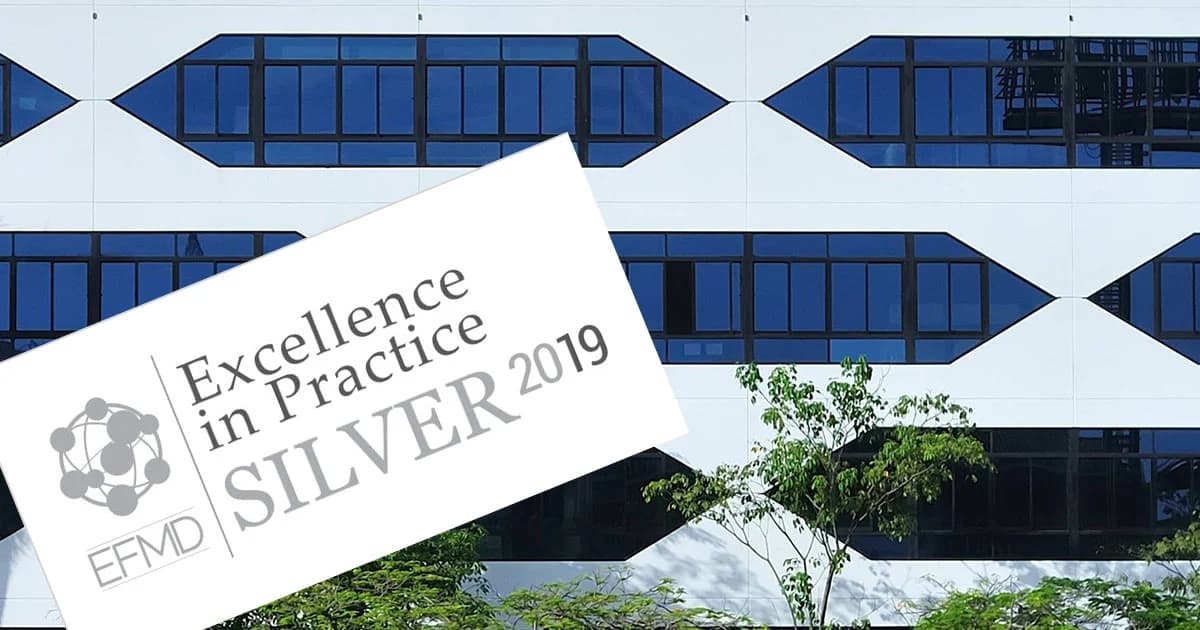 บัญชีธรรมศาสตร์ควงสองพันธมิตร คว้ารางวัลแนวปฏิบัติที่เป็นเลิศระดับโลกจาก EFMD