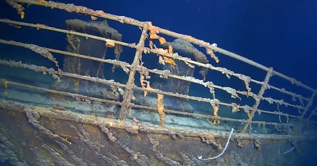 นักสำรวจใช้กล้องความละเอียดสูง เผยภาพเรือไททานิกในรอบ 14 ปี