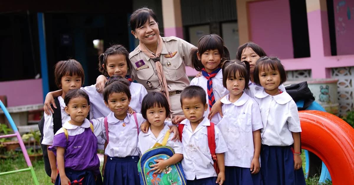 รร.บ้านป่าบง จ.เชียงใหม่ กู้วิกฤติโรงเรียนที่ใกล้ถูกปิด สู่การสร้างโอกาสเด็กข้ามชาติ