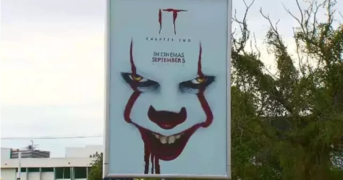 ชาวเมืองบริสเบน ออสเตรเลียโวย โปสเตอร์ IT: Chapter 2 ทำเด็กผวา