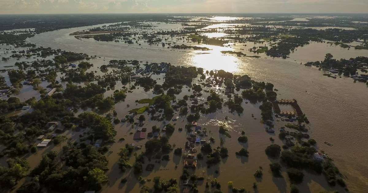 สทนช. ชี้ระดับน้ำโขงยังต่ำกว่าตลิ่ง แนวโน้มแม่น้ำมูล จ.อุบลฯ ลดลงต่อเนื่อง