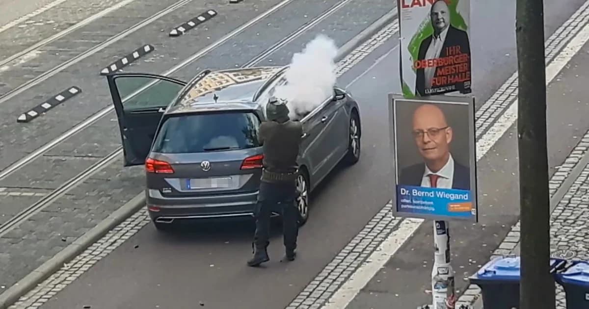 มือปืนบุกกราดยิงโบสถ์ยิวในเยอรมัน มีผู้เสียชีวิต 2 ราย