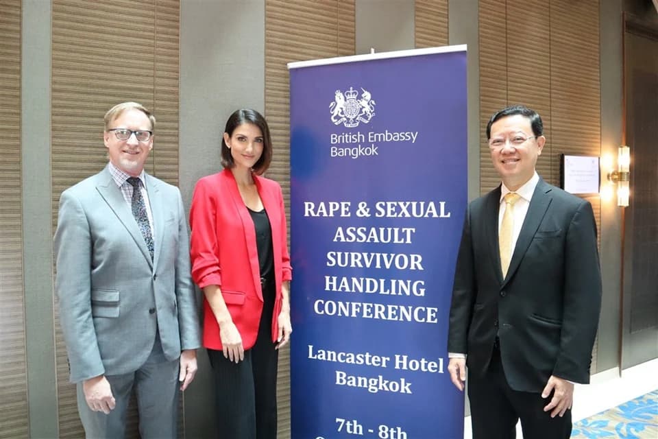 สถานทูตฯอังกฤษติวเข้มจนท.ช่วยเหลือเหยื่อล่วงละเมิดทางเพศ