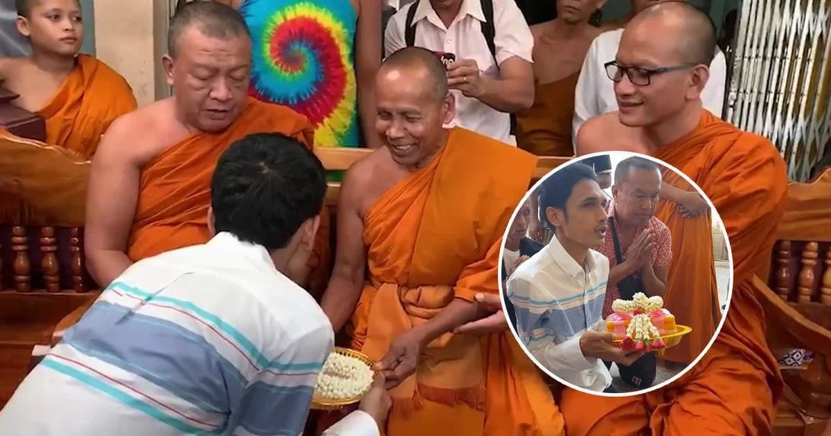 น้องเดียว เข้าขอขมาพระหลังพูดพาดพิง-ปีหน้าเล่นหนังตะลุงทอดผ้าป่าหาเงินเข้าวัด