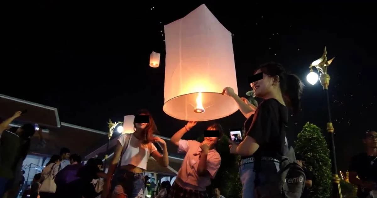 เครือข่ายฯ เชียงใหม่ยันคัดค้านปล่อยโคม คนท้องถิ่นเดือดร้อน