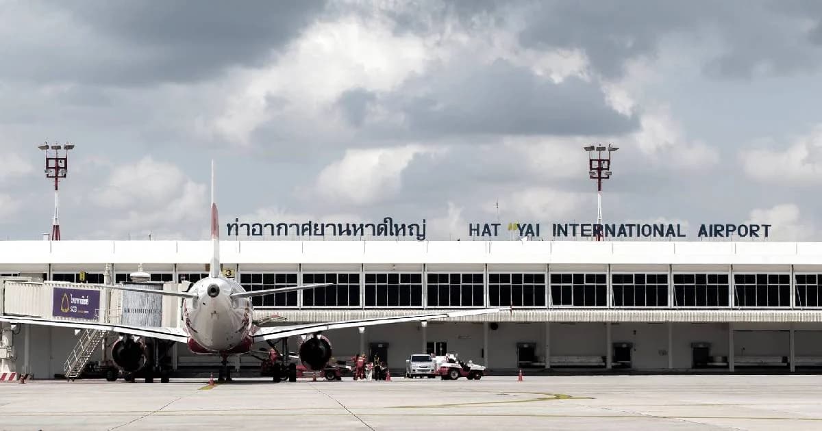 ทหารเรือเมาหลุดพูด “มีระเบิด” ก่อความวุ่นวายในสนามบินหาดใหญ่